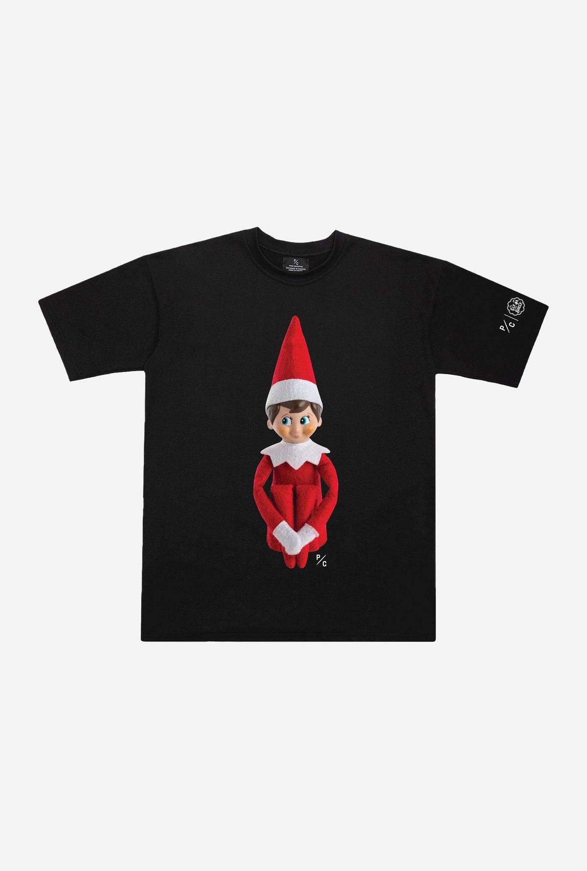 P/C x The Elf on the ShelfÂ®: Scout Heavyweight T-Shirt - Black