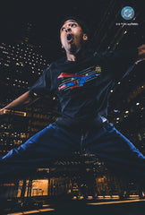 US Soccer | DC Garment Dyed Heavyweight T-Shirt - Black