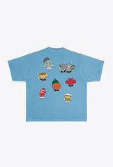 Toronto Wish You Were Here Heavyweight Garment Dyed T-Shirt - Blue