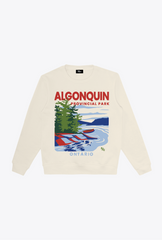 Algonquin Provincial Park Crewneck - Ivory