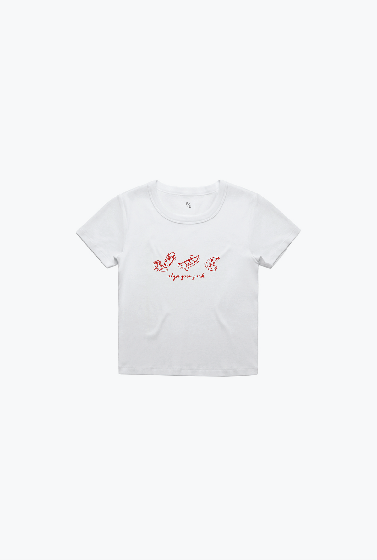 Algonquin Provincial Park Baby Tee - White