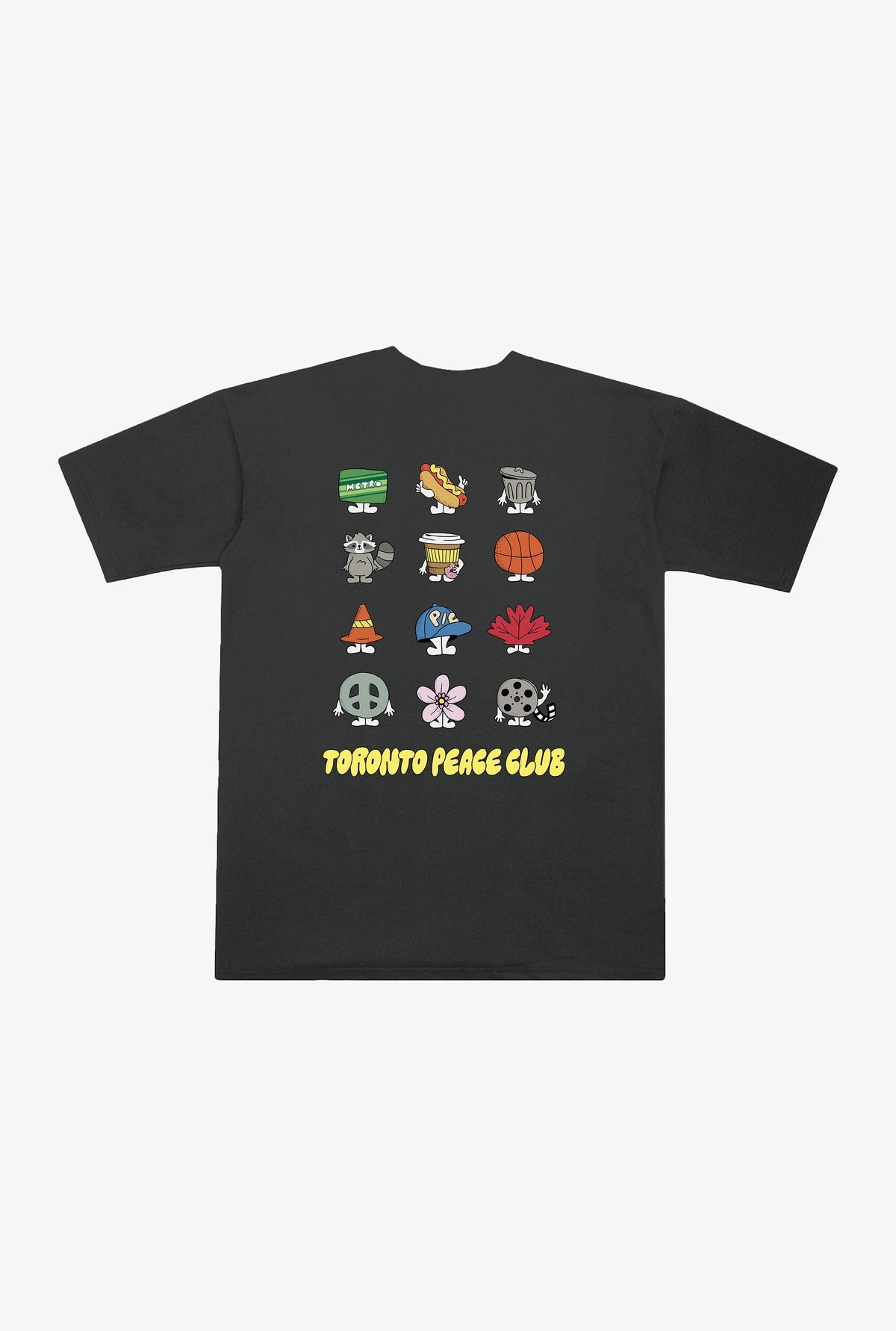 Toronto Peace Club Icons Heavyweight T-Shirt - Black
