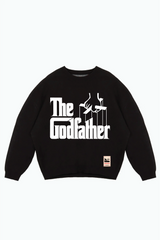 P/C x The Godfather Oversized Knit Sweater - Black