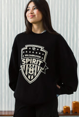 Washington Spirit Essentials Oversized Knit Sweater - Black