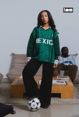 FIFA World Cup 2026â¢ Mexico Knit Long Sleeve Jersey - Green