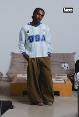 FIFA World Cup 2026â¢ USA Knit Long Sleeve Jersey - White