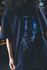 US Soccer | DC Batman Garment Dyed Heavyweight T-Shirt - Black