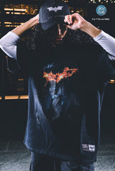 US Soccer | DC The Dark Knight Heavyweight T-Shirt - Black