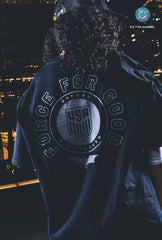 US Soccer | DC The Dark Knight Heavyweight T-Shirt - Black