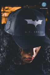 US Soccer | DC Batman Trucker Hat - Black