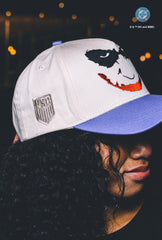 US Soccer | DC Joker A-Frame Cap - Ivory / Purple