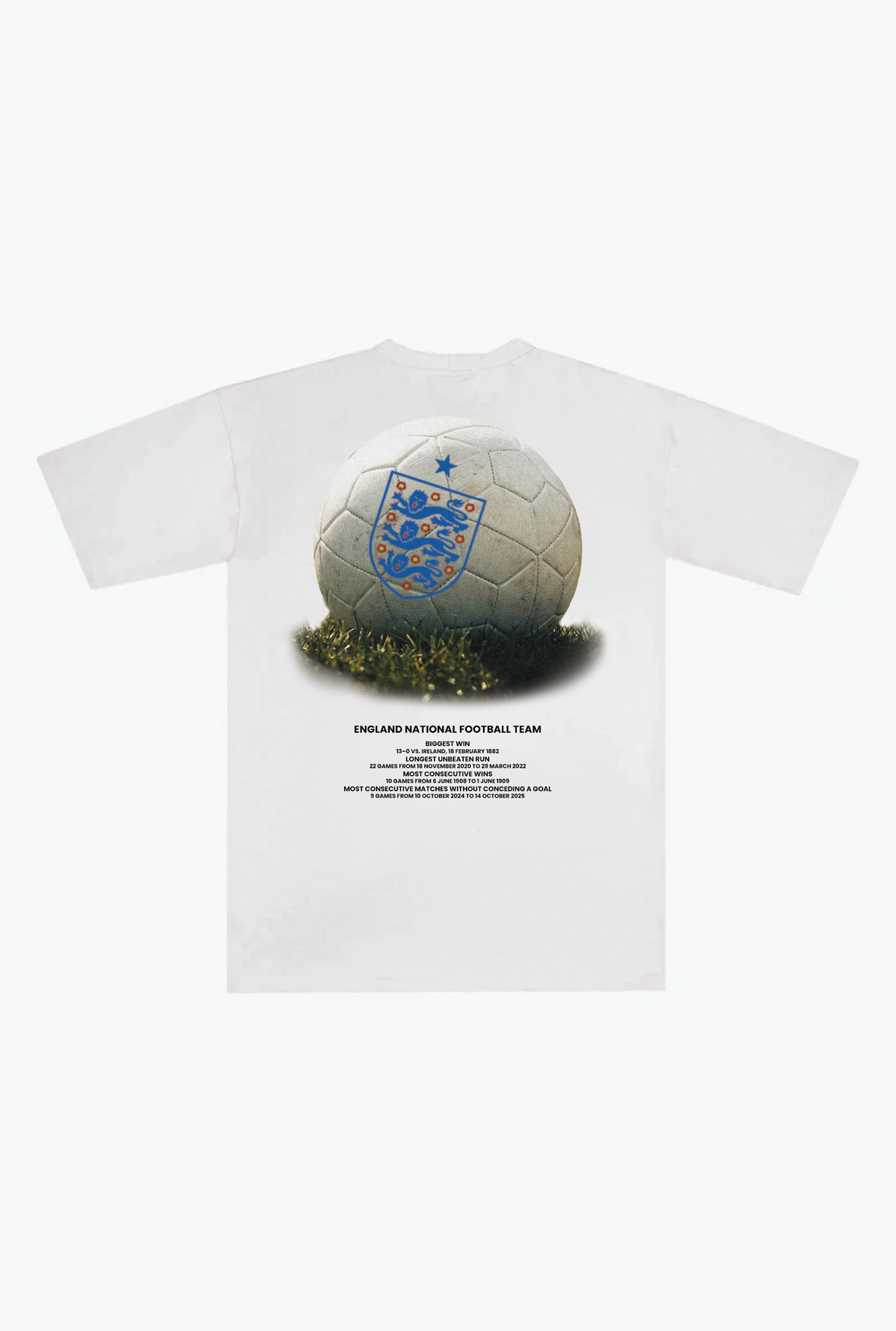 England Football Heavyweight T-Shirt - White