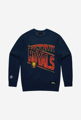 Utah Royals Vintage Crewneck - Navy