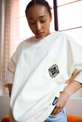 Vancouver Whitecaps FC Preppy Heavyweight Pocket T-Shirt - Ivory