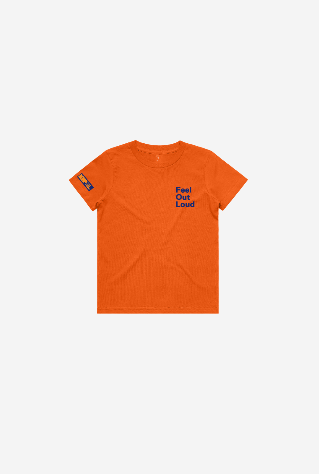 Kids Help Phone Feel Out Loud Youth T-Shirt - Orange