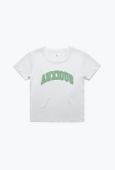 Anxious Baby Tee - White