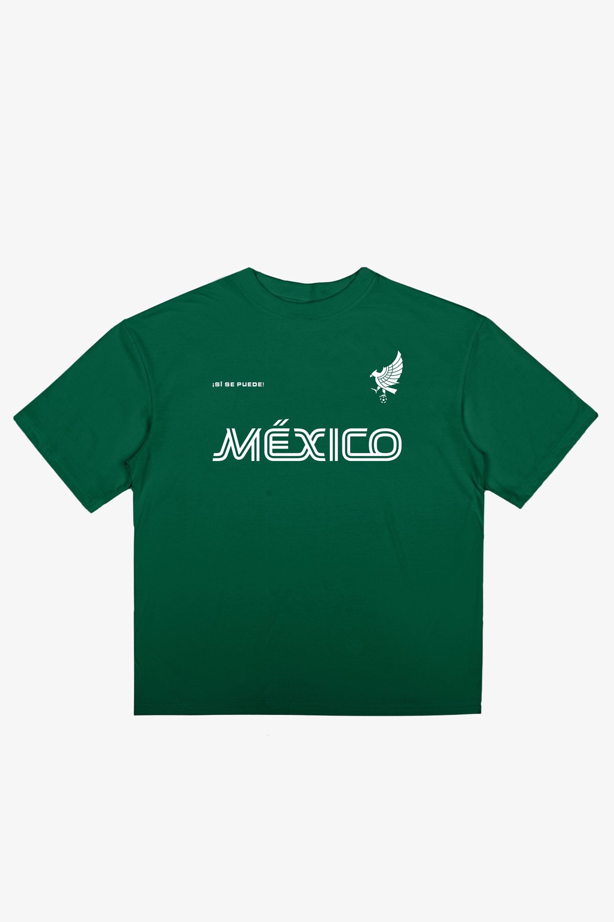 Mexico Tri Logo T-Shirt - Green