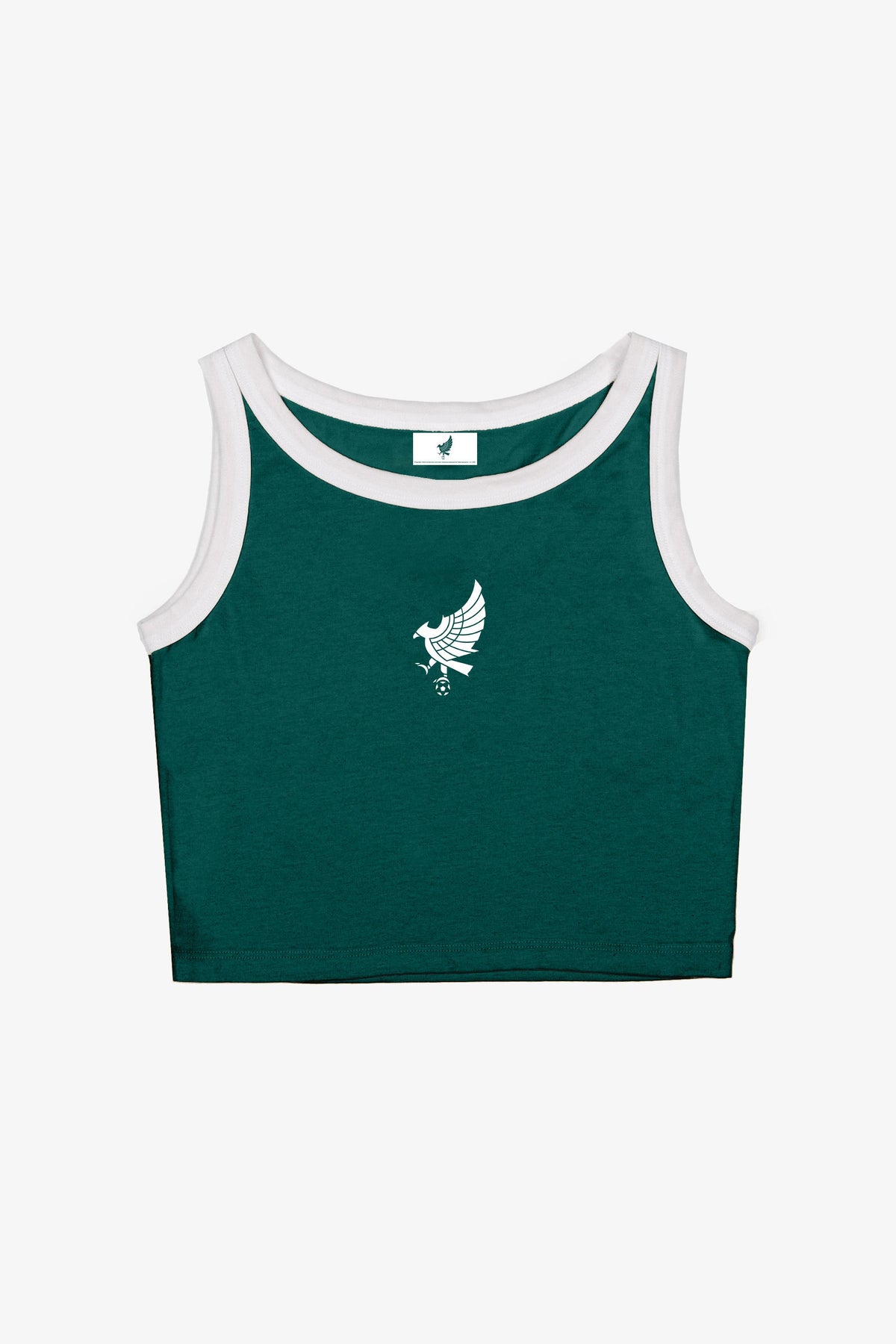 Mexico Women's Cropped Tank - Green