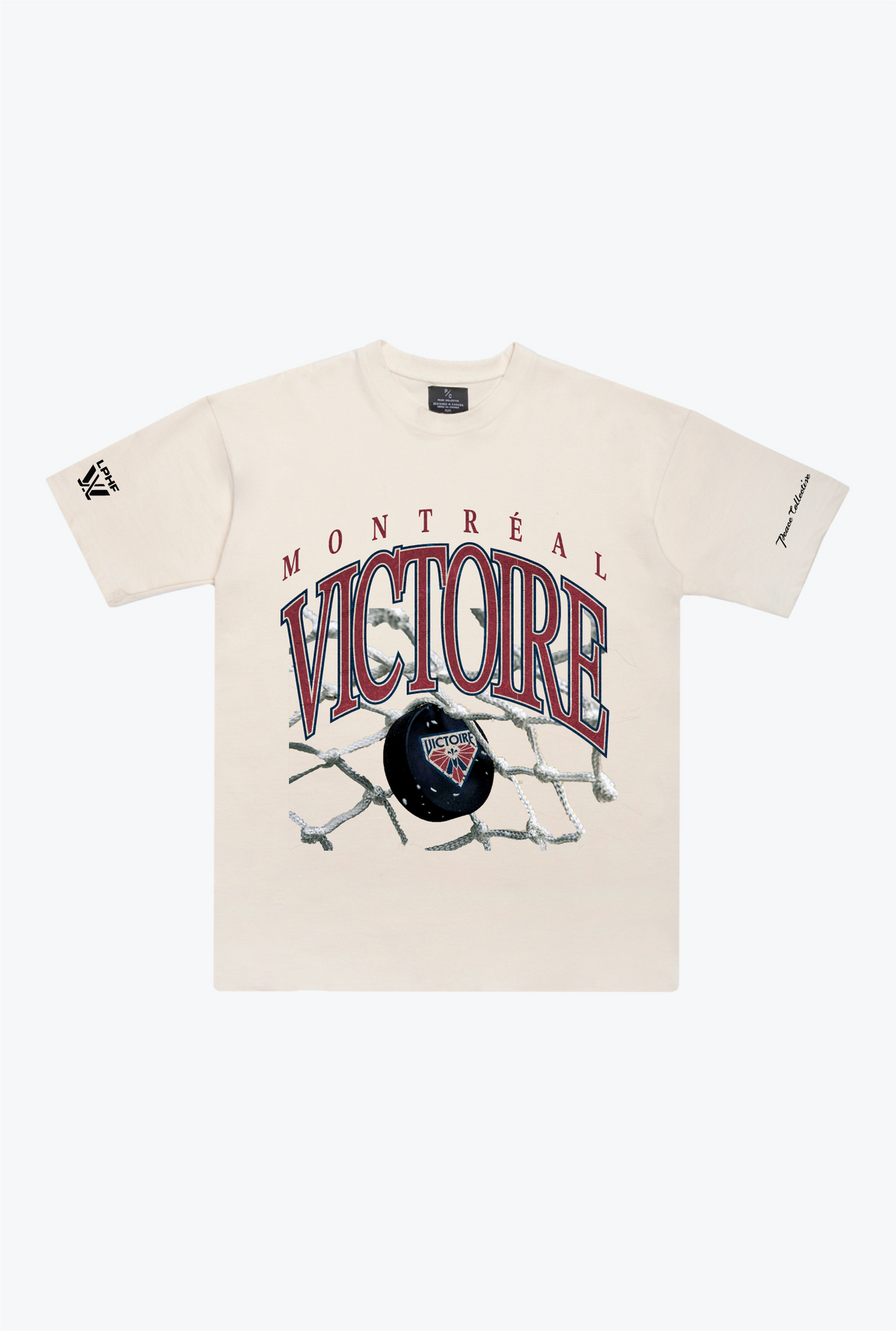 MontrÃ©al Victoire Heavyweight T-Shirt - Ivory