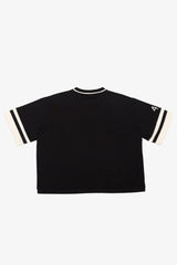 P/C x Jackie Robinson Heavyweight V-Neck T-Shirt - Black