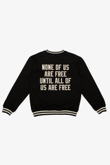P/C x Jackie Robinson Ribbed Heavyweight Crewneck - Black