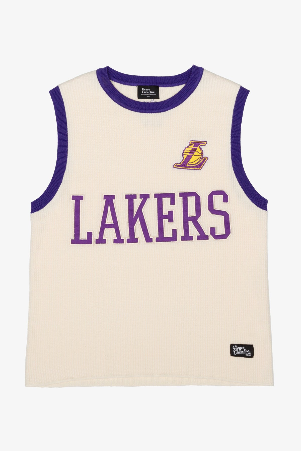 Los Angeles Lakers Knit Tank - Ivory
