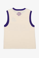 Los Angeles Lakers Knit Tank - Ivory