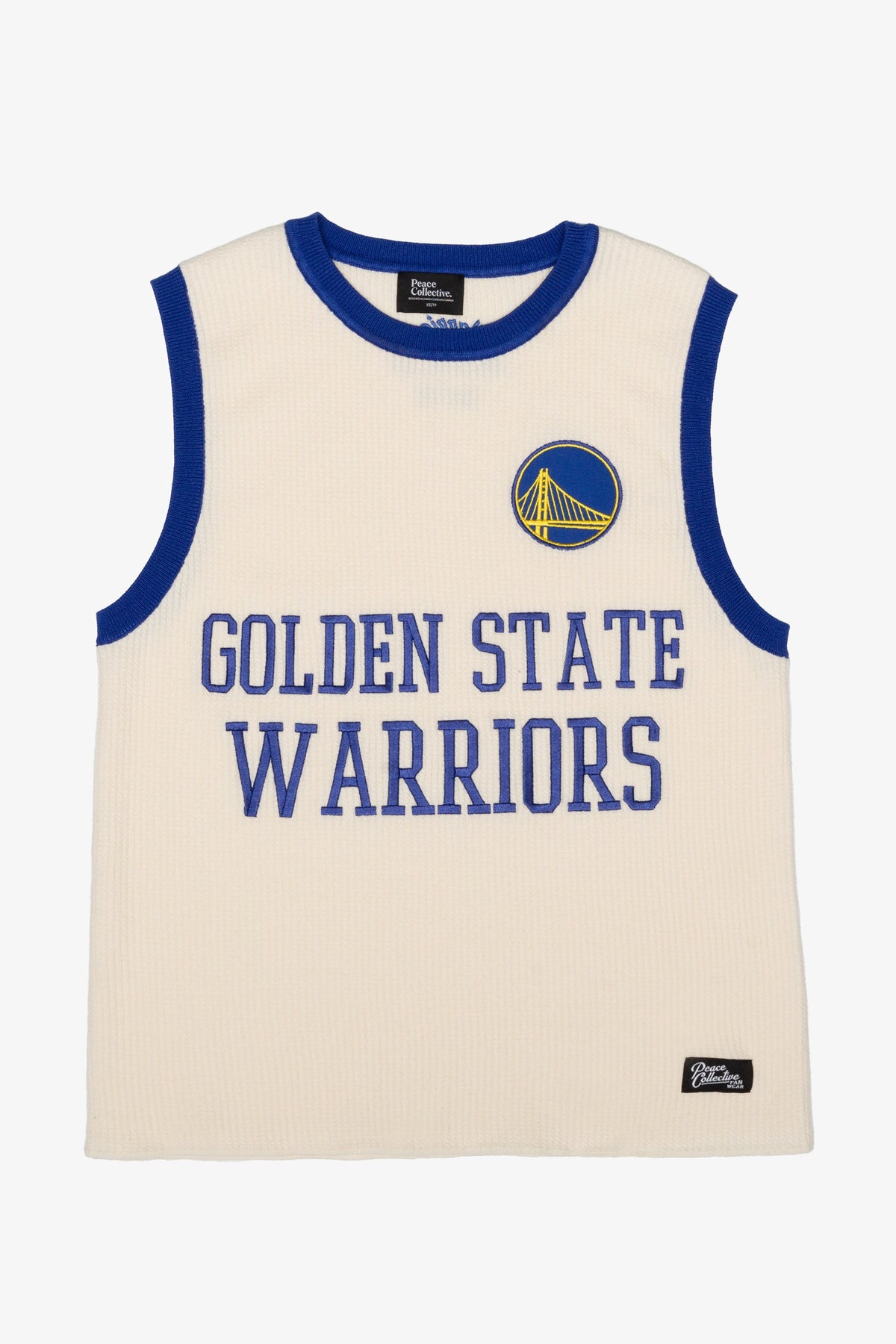 Golden State Warriors Knit Tank - Ivory