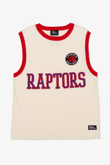 Toronto Raptors Knit Tank - Ivory