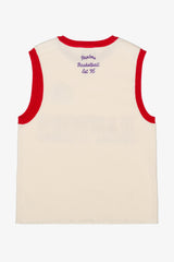 Toronto Raptors Knit Tank - Ivory