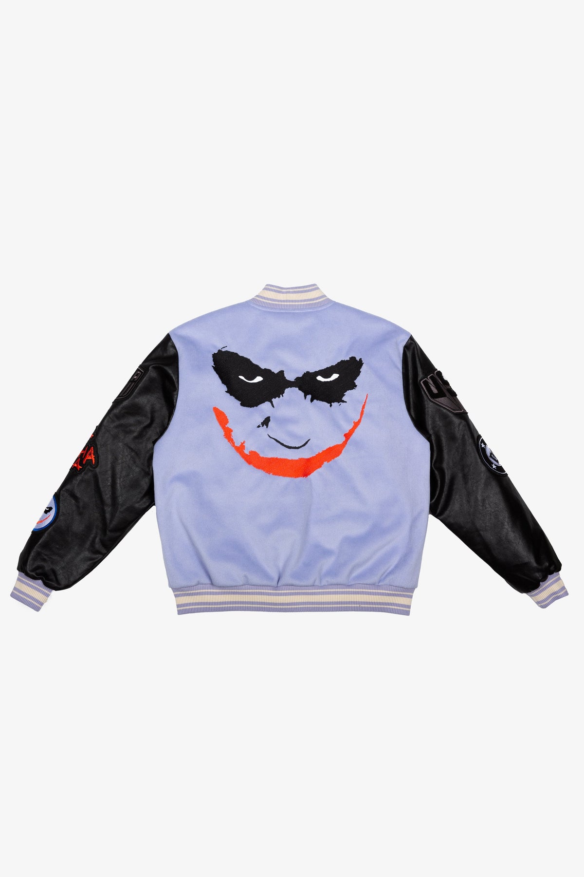 US Soccer | DC Joker Nylon Varsity Jacket - Purple
