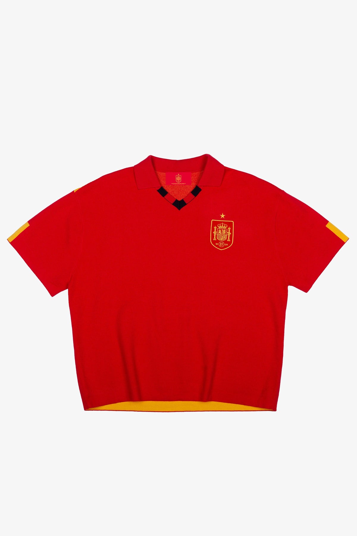 Spain Knit Jersey - Red