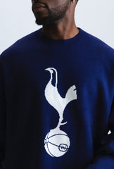 Tottenham Hotspur F.C Oversized Knit Sweater - Navy