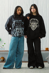 Washington Spirit Essentials Oversized Knit Sweater - Black