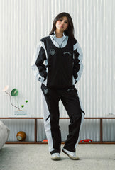 Washington Spirit Colour Block Track Jacket - Off Black / White