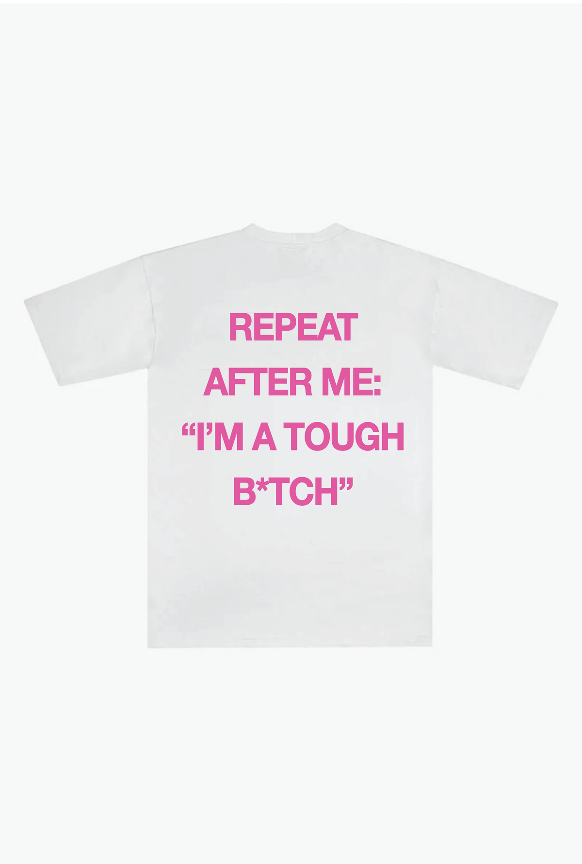Repeat After Me Heavyweight T-Shirt - White