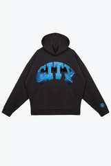 Manchester City FC Graffiti SuperHeavyâ¢ï¸ Hoodie - Off Black